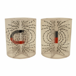 Büyük Boy Üç Boyutlu Manyetik Alan Çizgileri Gösterim Seti - 1