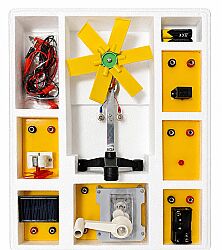 Enerji Dönüşüm Deney Seti | Yenilenebilir Enerji ve Elektrik Deney Kiti - 1