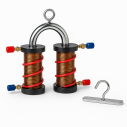 U Biçimli Elektro Mıknatıs Seti (Yandan Bağlantılı) - 1