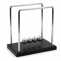 Newton Beşiği - (Çoklu Sarkaç) Küçük - 1