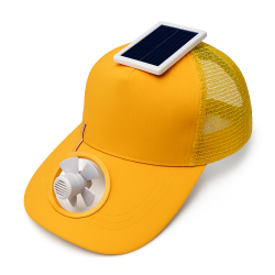 Güneş Işığıyla Çalışan Pervaneli Şapka - 1